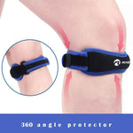 1 Piece Knee Patellar Tendon Knee Support Strape Brace Adjustable Shock Absorption Compression Knee Pad Sleeve for Basketball