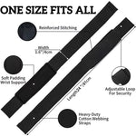 Weightlifting Wrist Straps Strength Training Adjustable Non-Slip Gym Fitness Lifting Strap Wrist Support Sports Grip Band