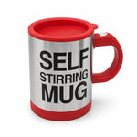 Taza autoagitadora Bornexfit color rojo