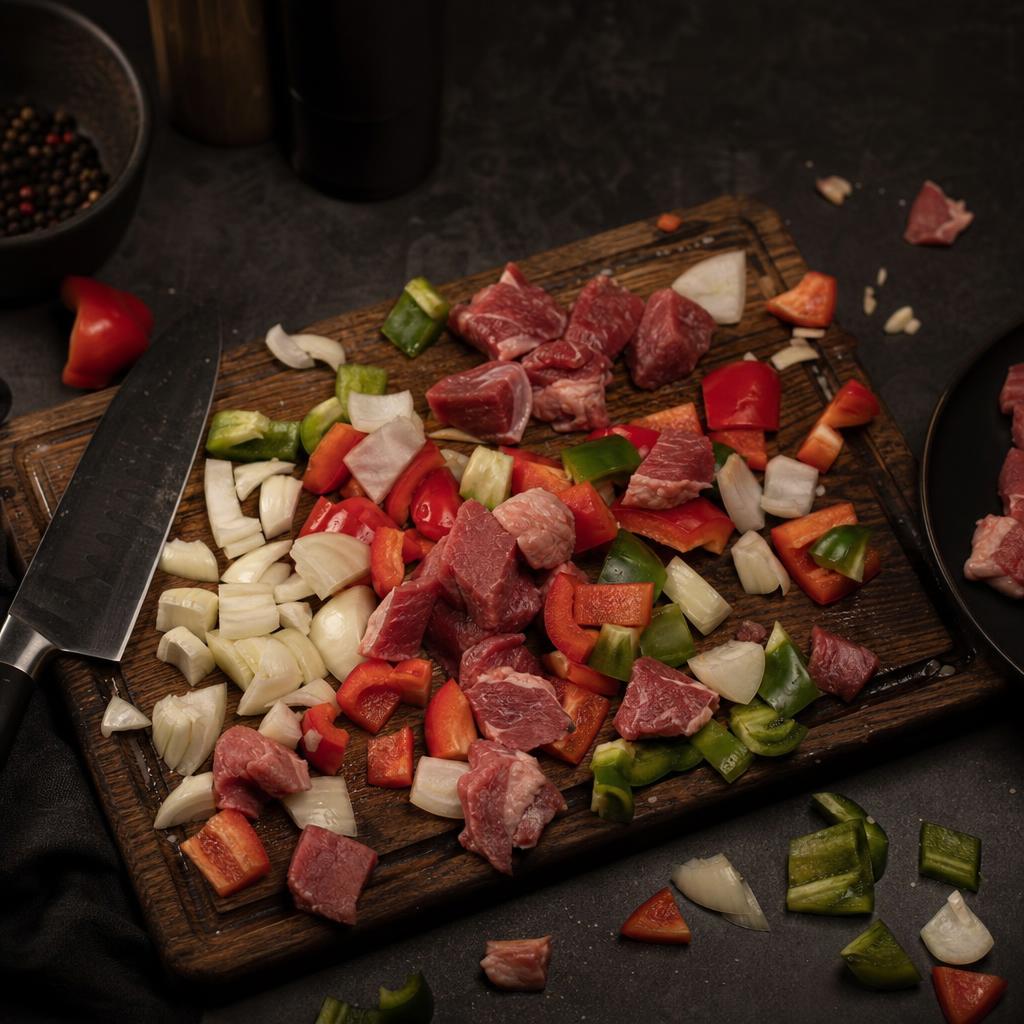 Chopping by hand